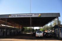 Chegando à fronteira entre Brasil e Argentina, em Porto Xavier, no Rio Grande do Sul